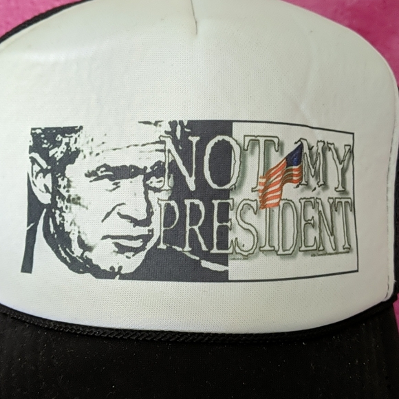 Vintage George Bush Not My President Hat - Picture 4 of 6